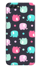 Elephants Honor View 10 Hard Case Back Cover by Casekaro