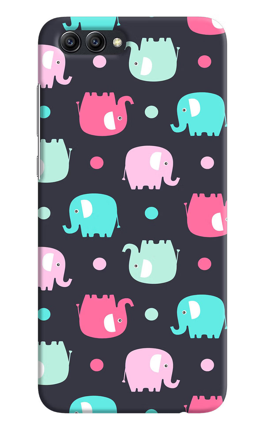 Elephants Honor View 10 Back Cover, Hard case