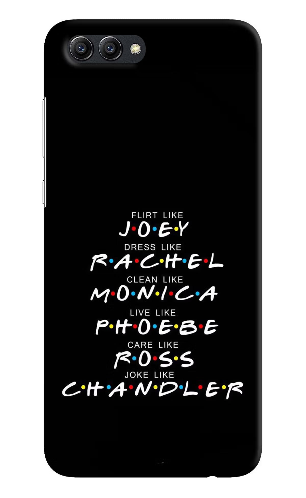 FRIENDS Character Honor View 10 Hard Case Back Cover by Casekaro