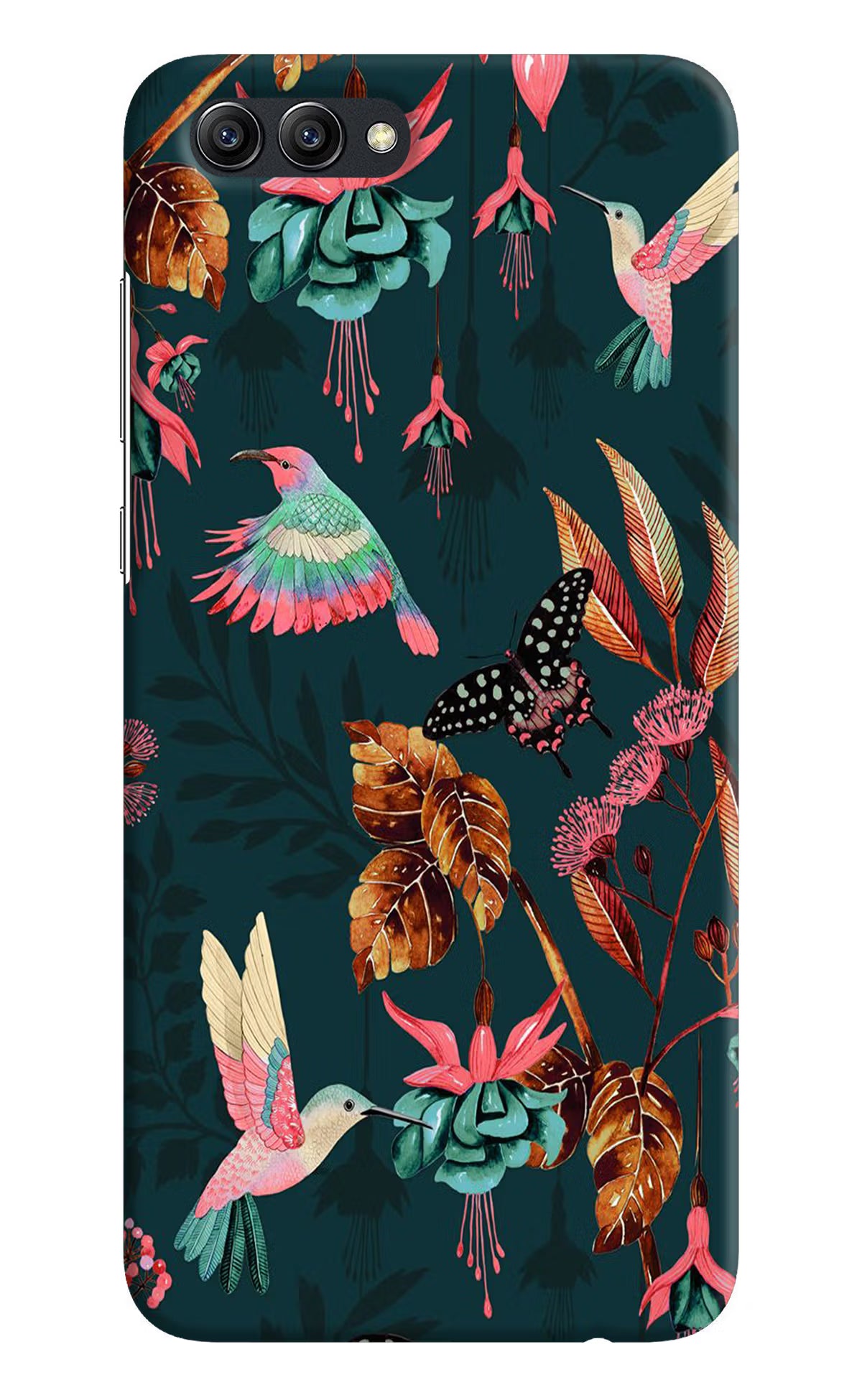 Birds Honor View 10 Hard Case Back Cover by Casekaro