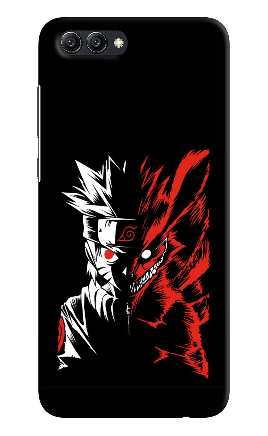 Naruto Two Face Honor View 10 Back Cover, Hard case