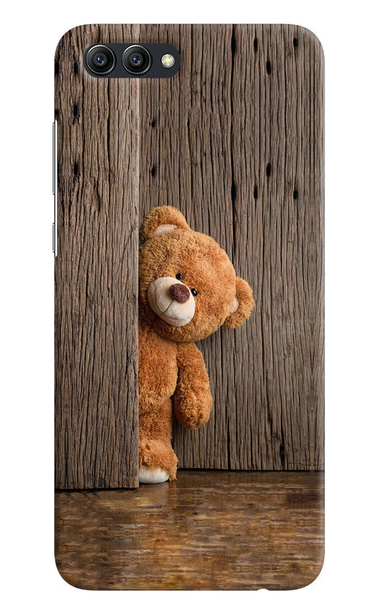 Teddy Wooden Honor View 10 Hard Case Back Cover by Casekaro
