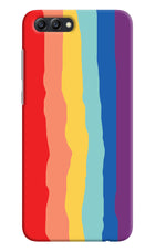 Rainbow Honor View 10 Hard Case Back Cover by Casekaro