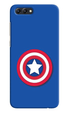Shield Honor View 10 Hard Case Back Cover by Casekaro