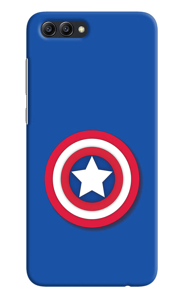 Shield Honor View 10 Hard Case Back Cover by Casekaro