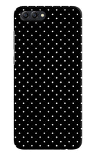 White Dots Honor View 10 Hard Case Back Cover by Casekaro