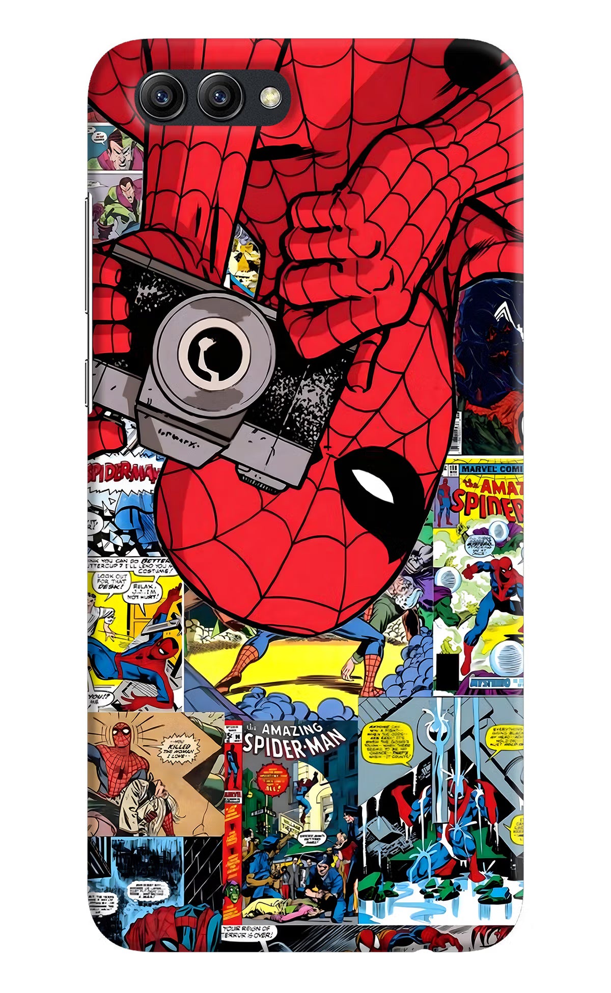 Spider Man Honor View 10 Hard Case Back Cover by Casekaro