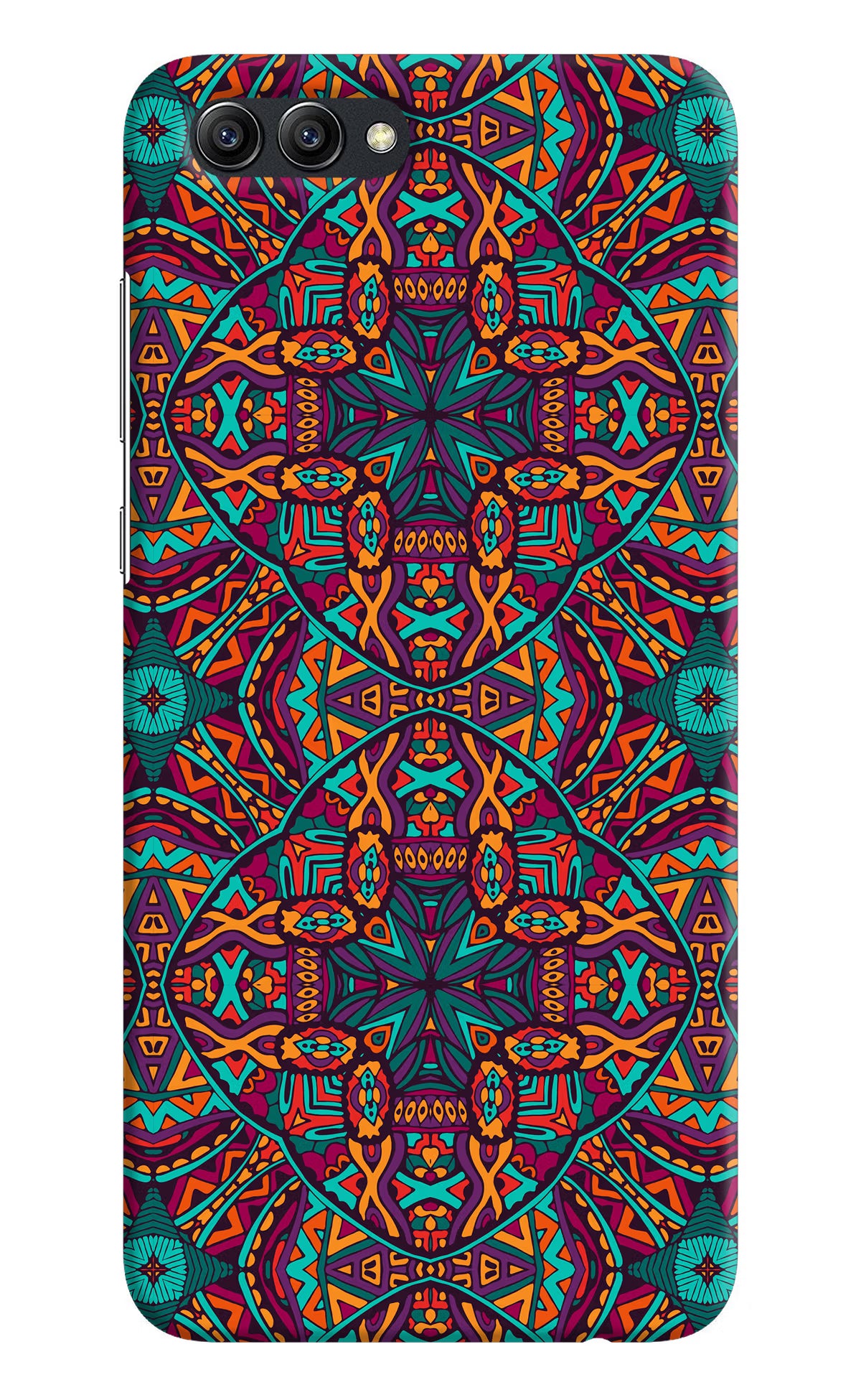 Colour Mandala Honor View 10 Hard Case Back Cover by Casekaro
