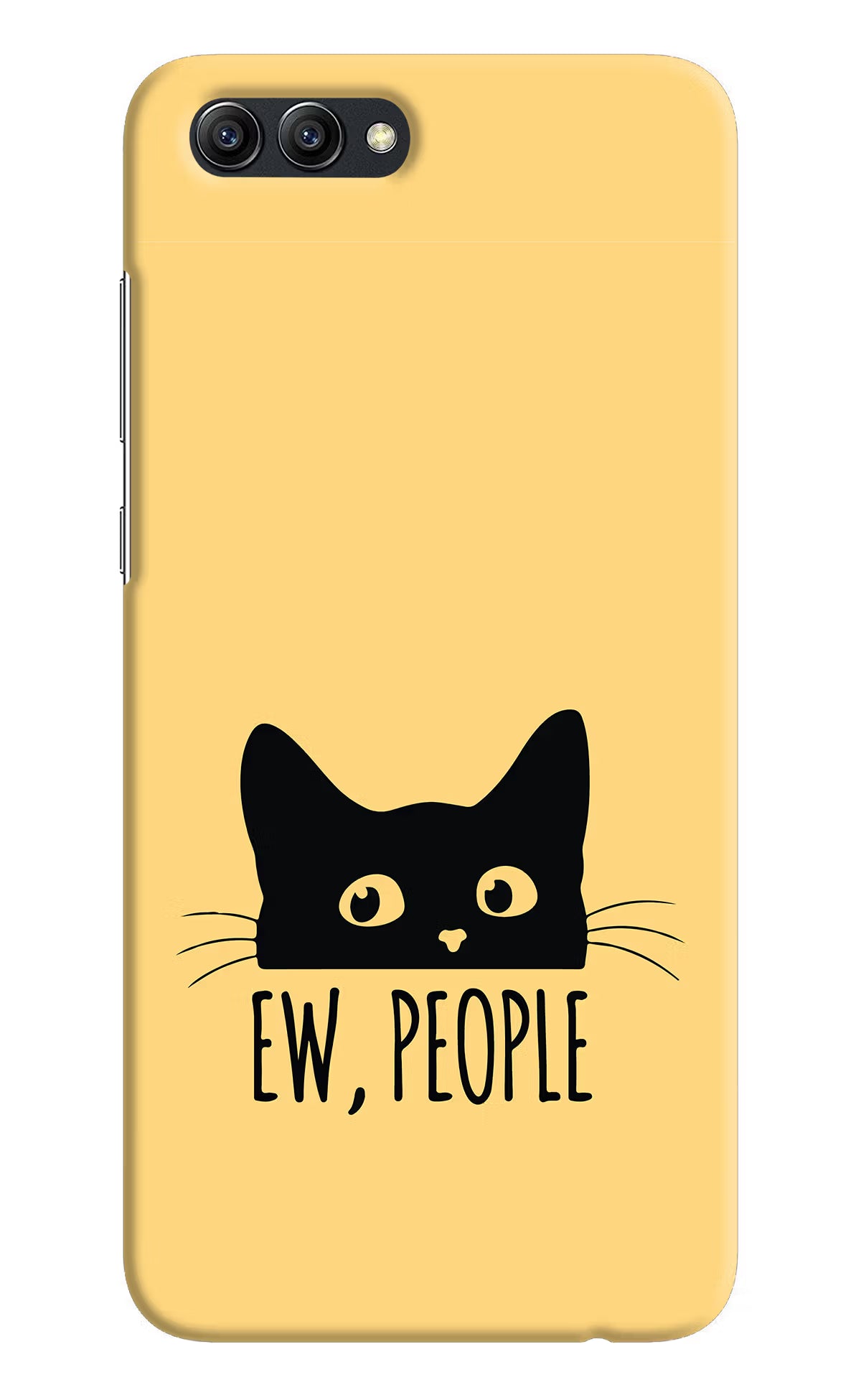 Ew People Catitude Honor View 10 Hard Case Back Cover by Casekaro