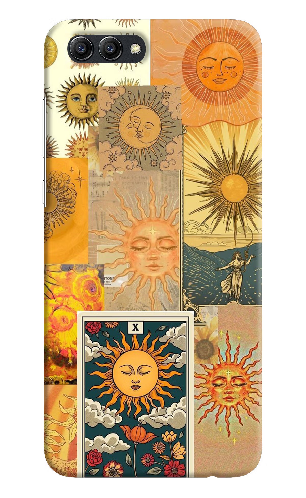 Sun Honor View 10 Hard Case Back Cover by Casekaro