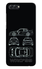 WRC'99 Honor View 10 Hard Case Back Cover by Casekaro