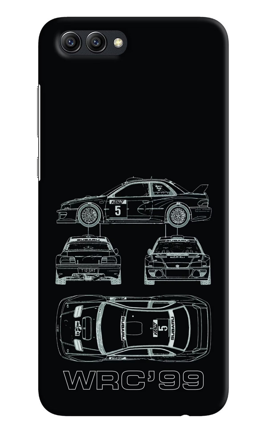 WRC'99 Honor View 10 Back Cover, Hard case