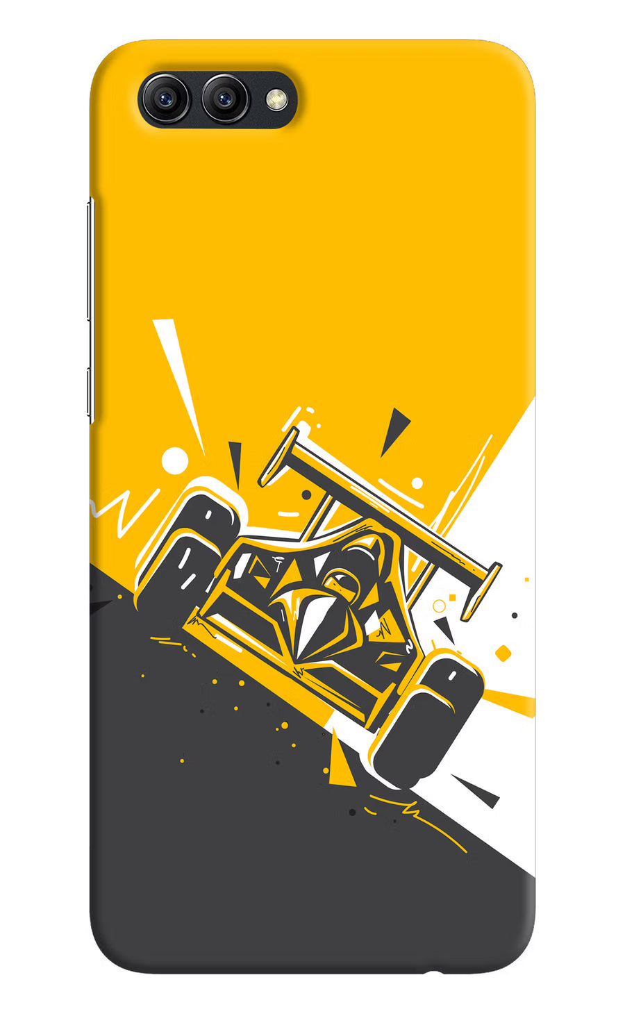 Track King Honor View 10 Back Cover, Hard case