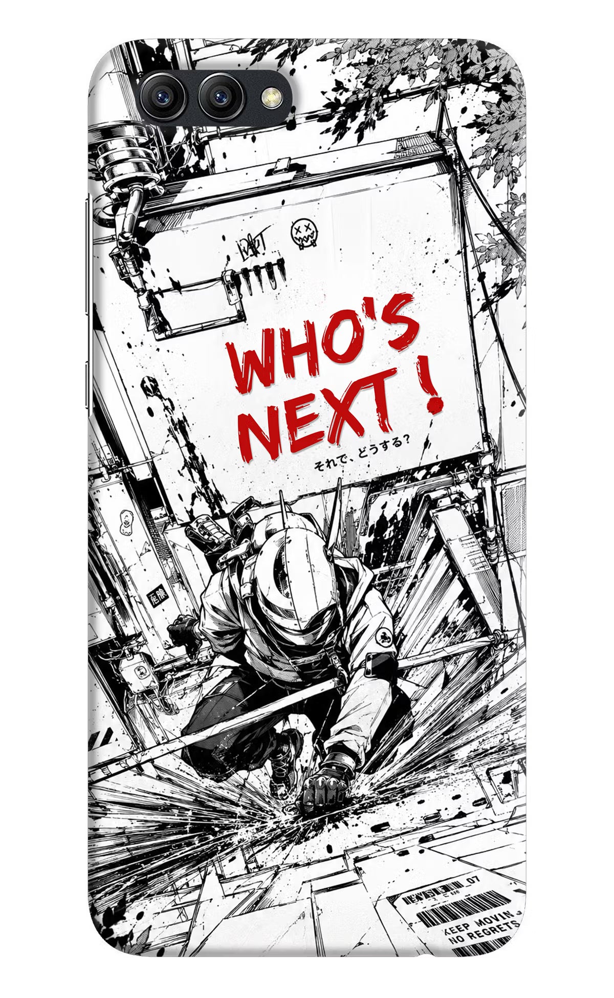 Who's Next Honor View 10 Hard Case Back Cover by Casekaro