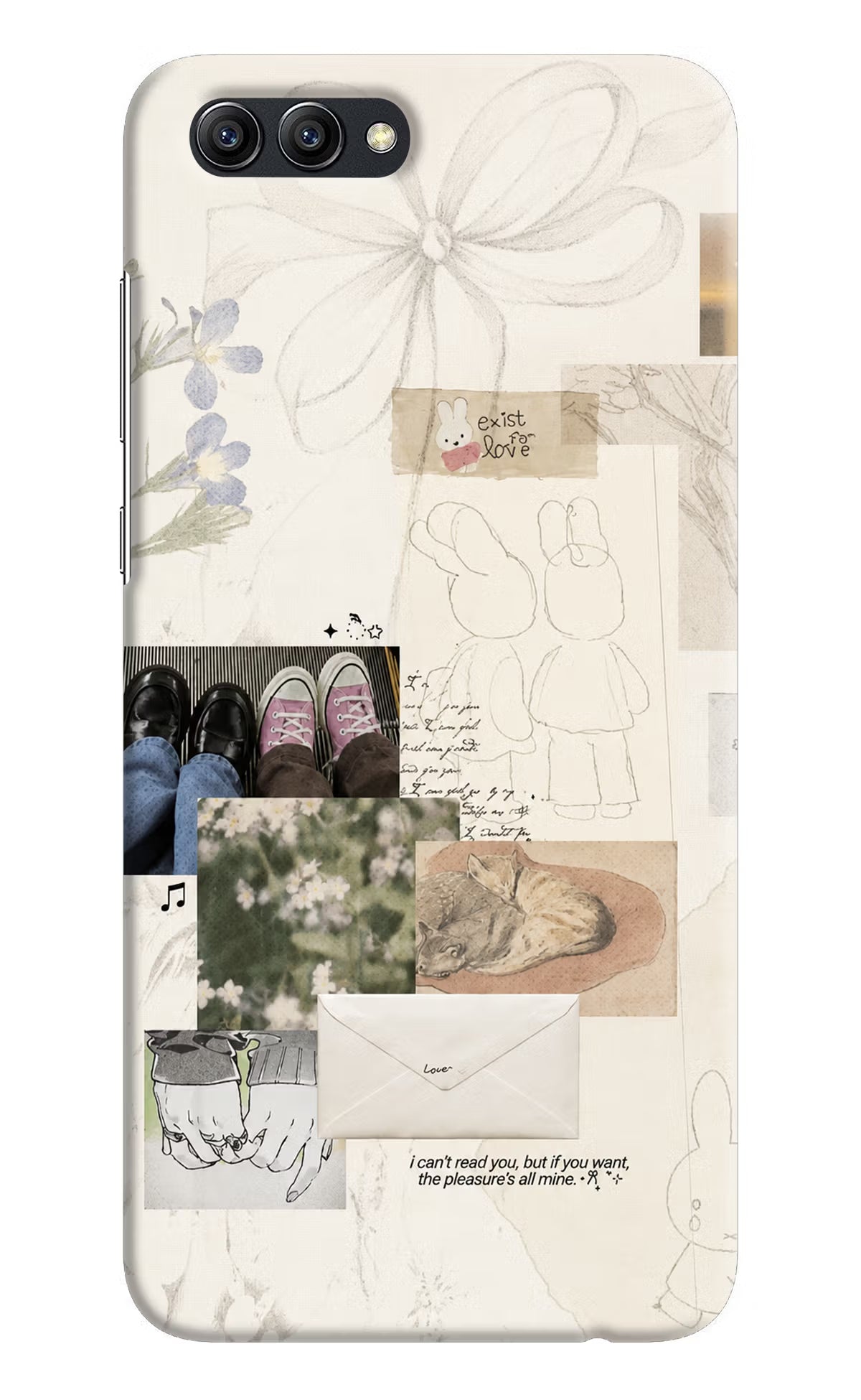 Soft Aesthetic Honor View 10 Back Cover