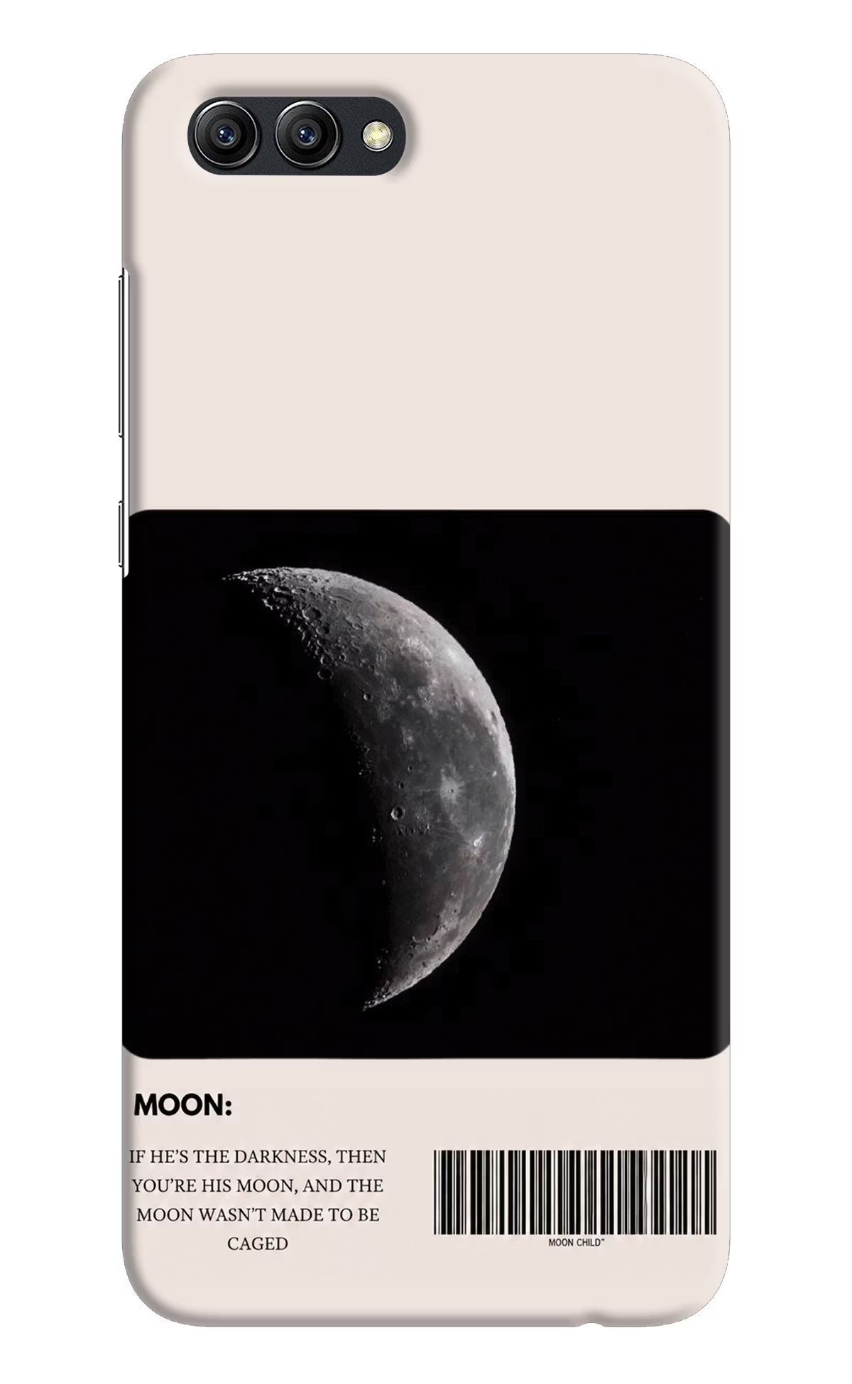Moon Phase Honor View 10 Back Cover