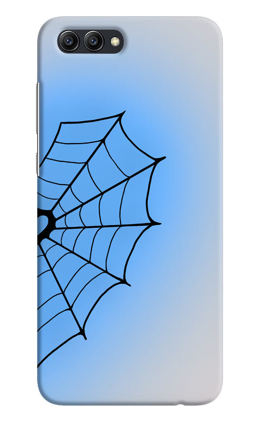 Blue Web Honor View 10 Back Cover