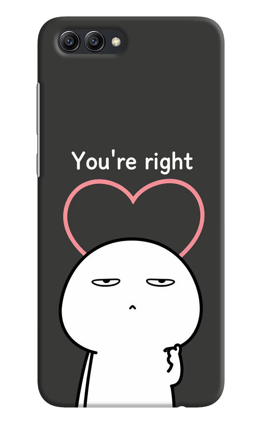 You're Right Honor View 10 Back Cover