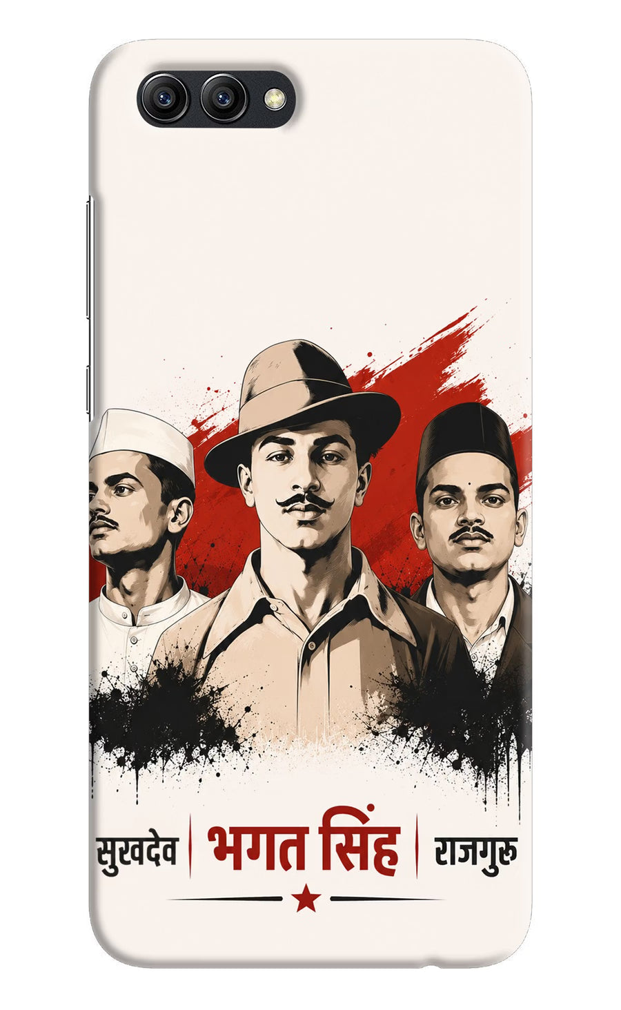Bhagat Singh Trio Honor View 10 Back Cover, Hard case