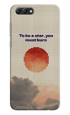 Pixel Sun Honor View 10 Hard Case Back Cover by Casekaro