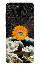 Cosmic Flower Honor View 10 Hard Case Back Cover by Casekaro