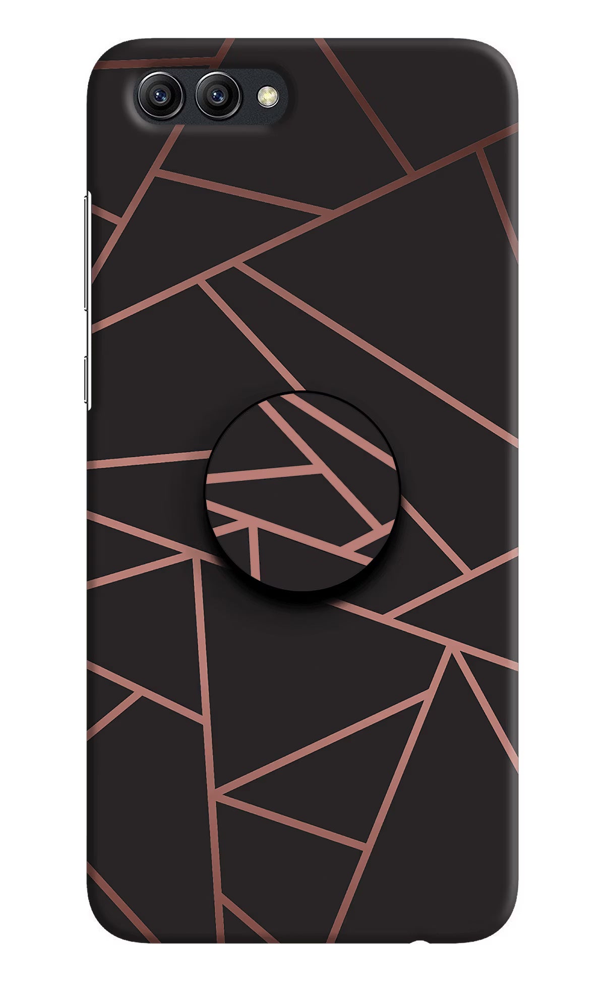 Geometric Pattern Honor View 10 Pop Case by Casekaro