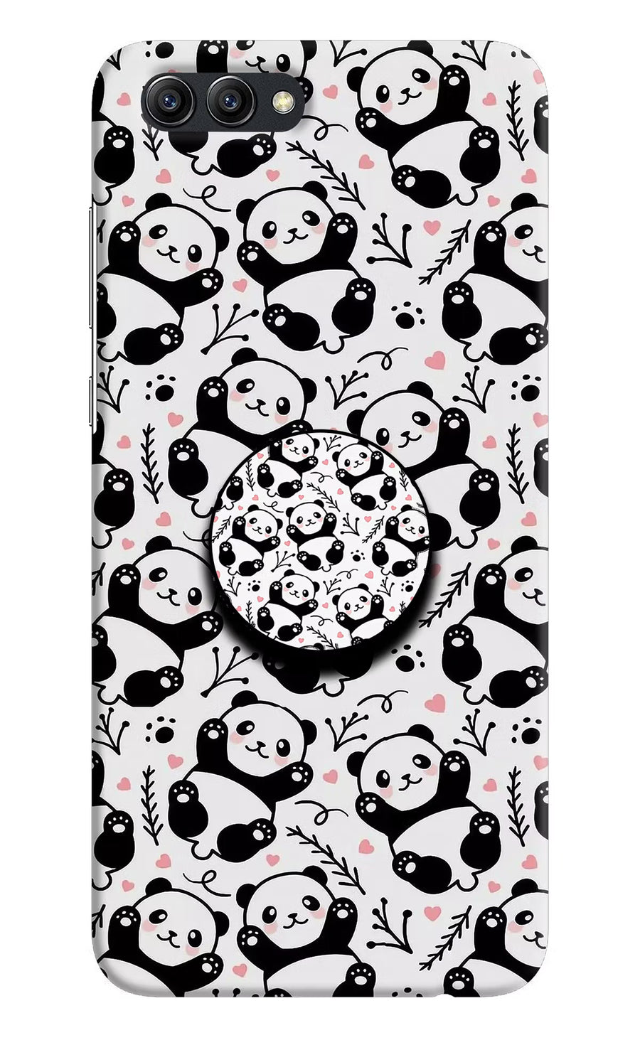 Cute Panda Honor View 10 Pop Case, Hard case