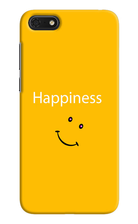 Happiness With Smiley Honor 7S Hard Case Back Cover by Casekaro