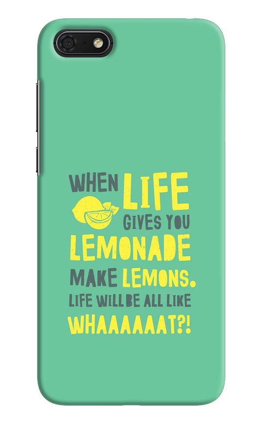 Quote Honor 7S Hard Case Back Cover by Casekaro