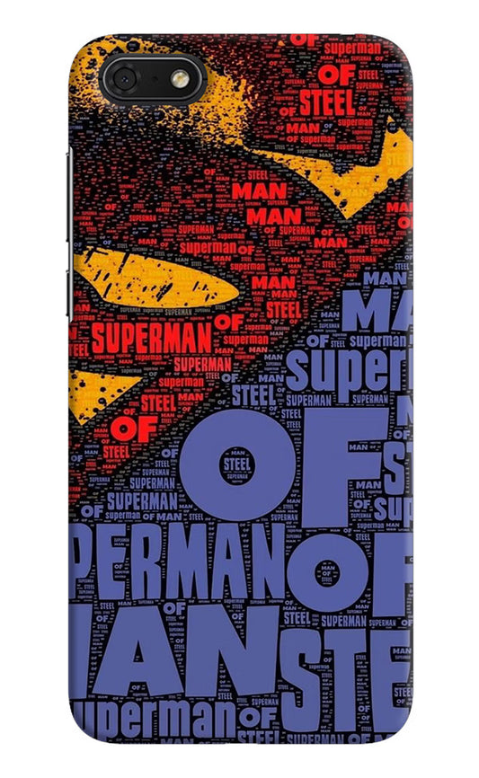 Superman Honor 7S Hard Case Back Cover by Casekaro