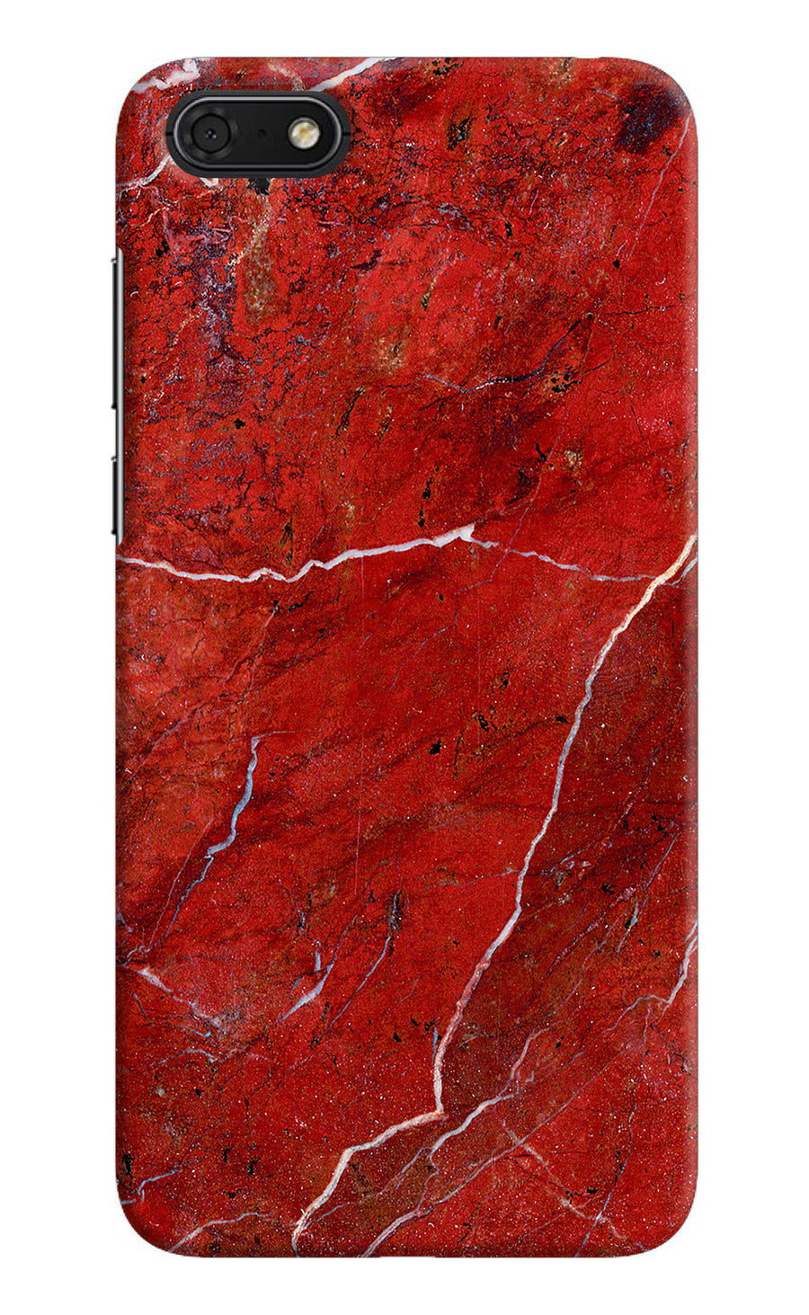 Red Marble Design Honor 7S Back Cover, Hard case