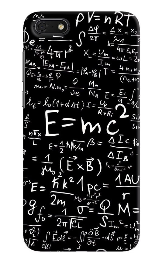 Physics Formula Honor 7S Hard Case Back Cover by Casekaro