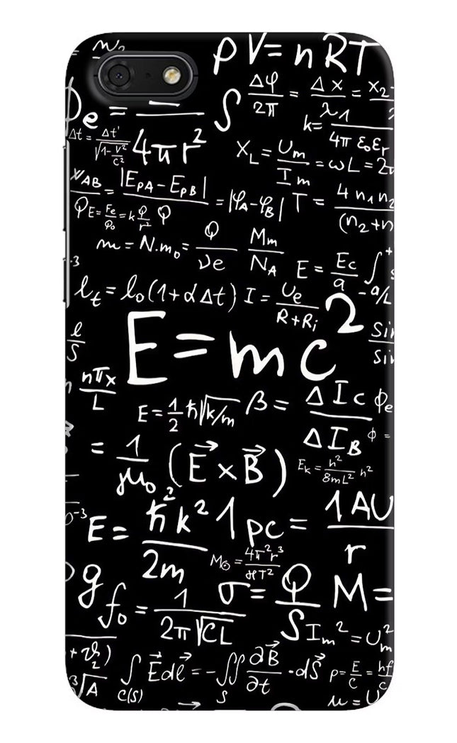 Physics Formula Honor 7S Hard Case Back Cover by Casekaro