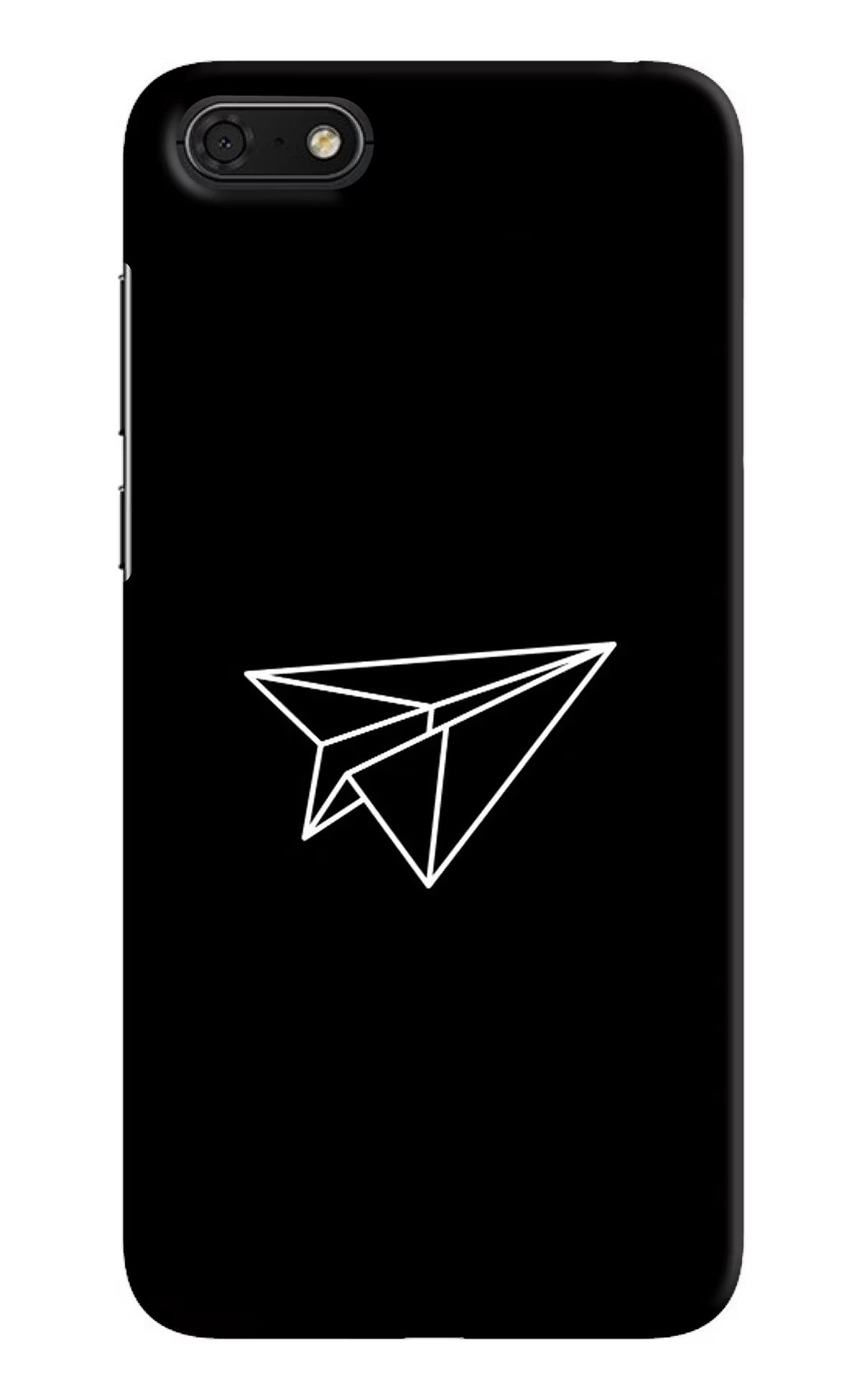Paper Plane White Honor 7S Hard Case Back Cover by Casekaro