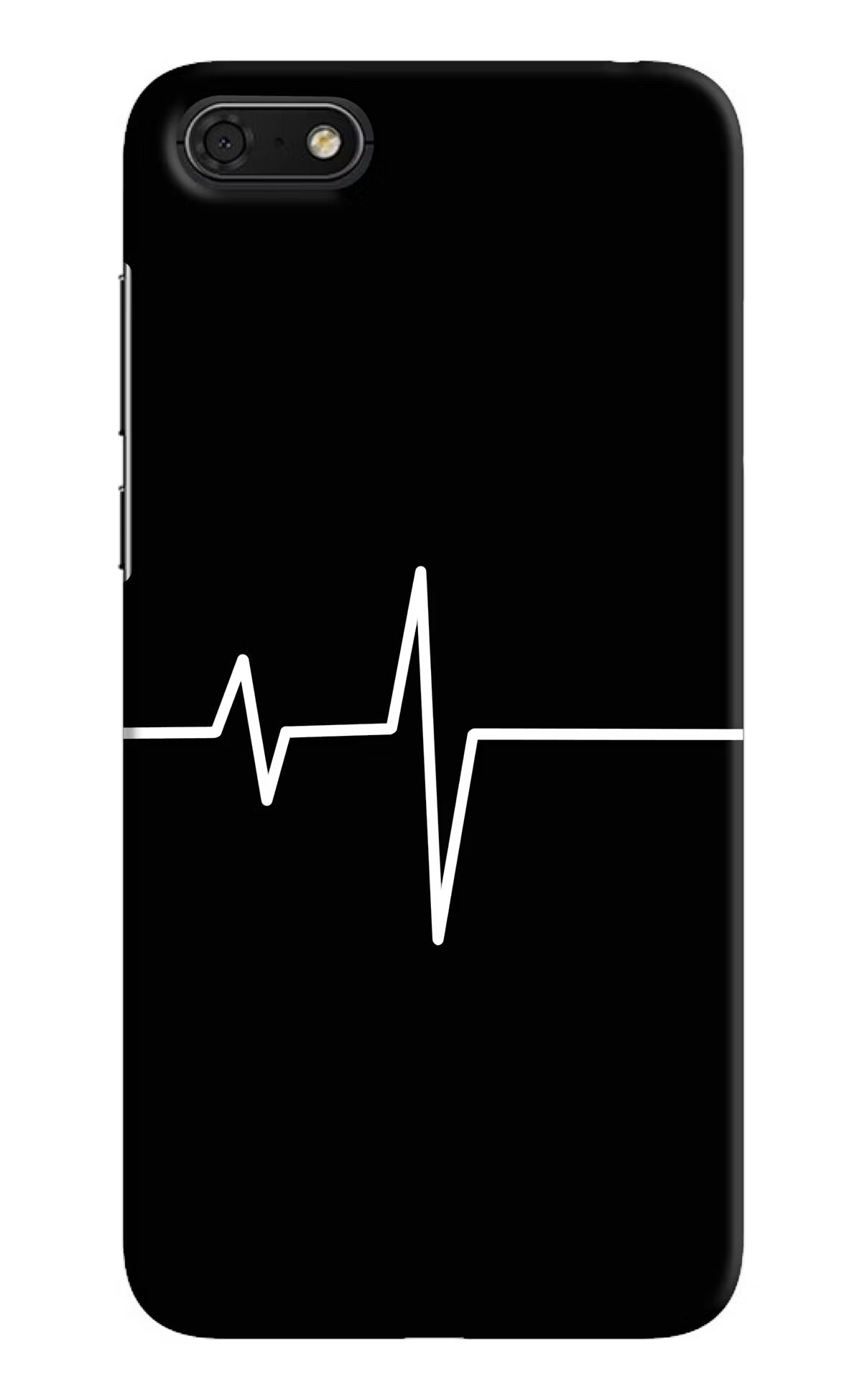 Heart Beats Honor 7S Hard Case Back Cover by Casekaro