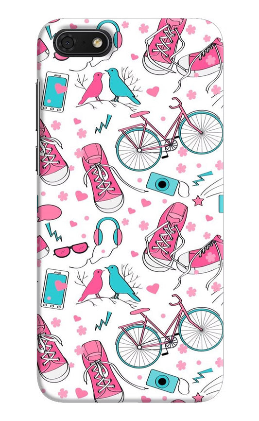 Artwork Honor 7S Hard Case Back Cover by Casekaro