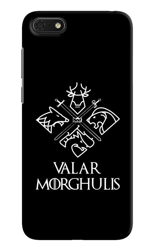 Valar Morghulis | Game Of Thrones Honor 7S Hard Case Back Cover by Casekaro