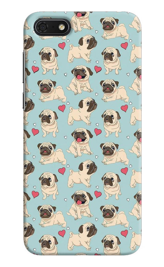 Pug Dog Honor 7S Hard Case Back Cover by Casekaro
