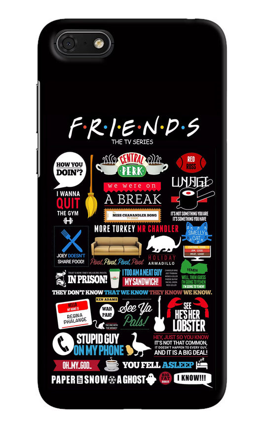 FRIENDS Honor 7S Hard Case Back Cover by Casekaro