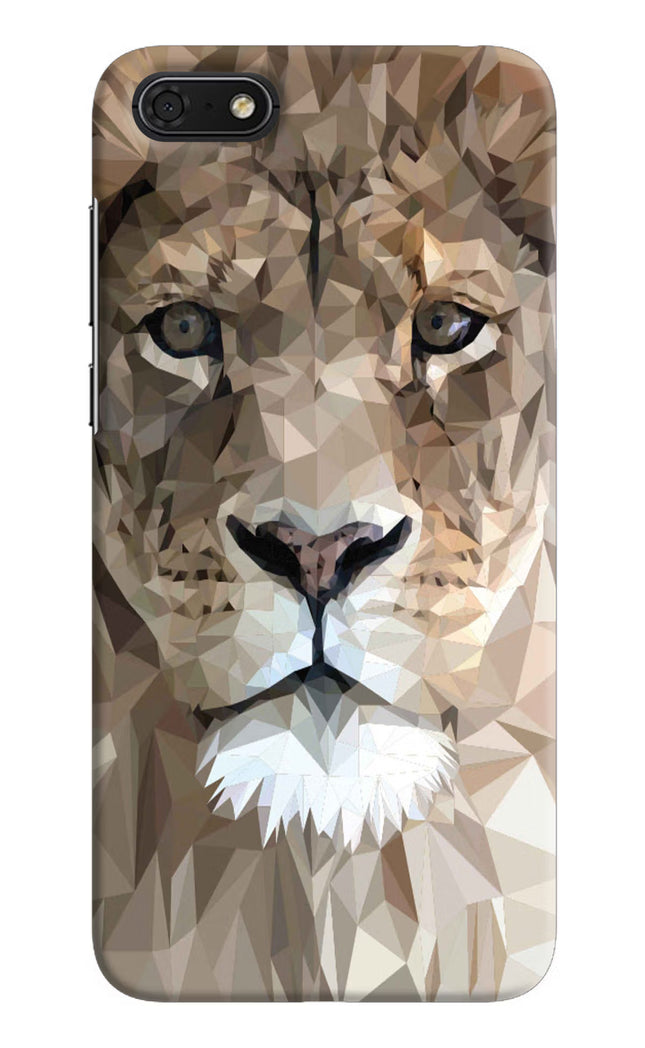 Lion Art Honor 7S Hard Case Back Cover by Casekaro