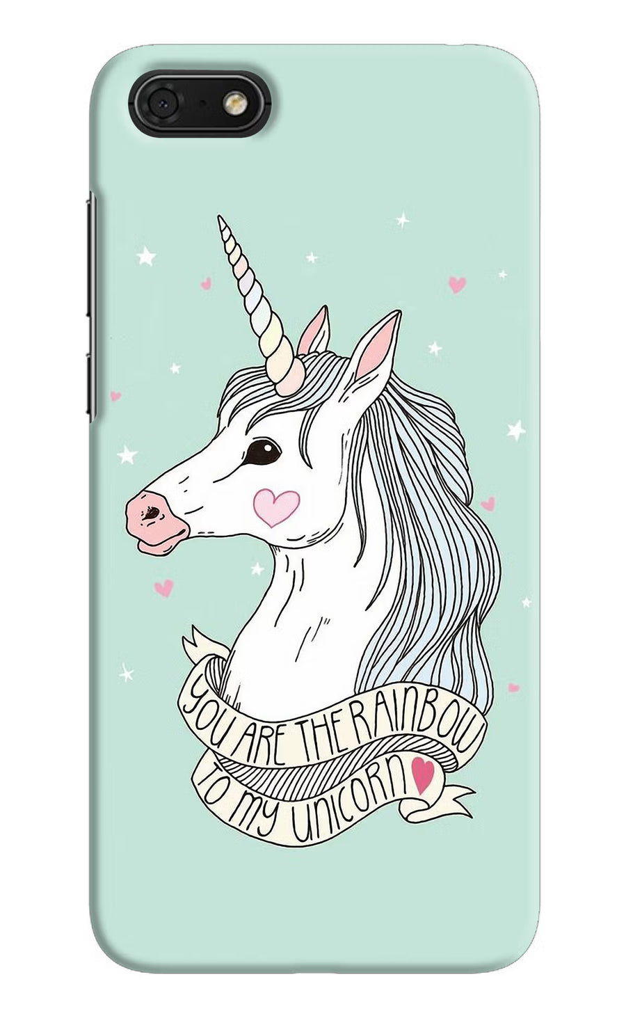 Unicorn Wallpaper Honor 7S Back Cover, Hard case