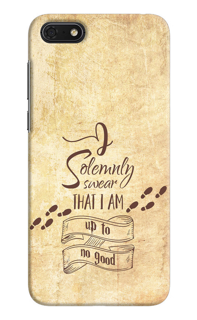 I Solemnly swear that i up to no good Honor 7S Hard Case Back Cover by Casekaro