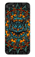 Angry Owl Art Honor 7S Hard Case Back Cover by Casekaro