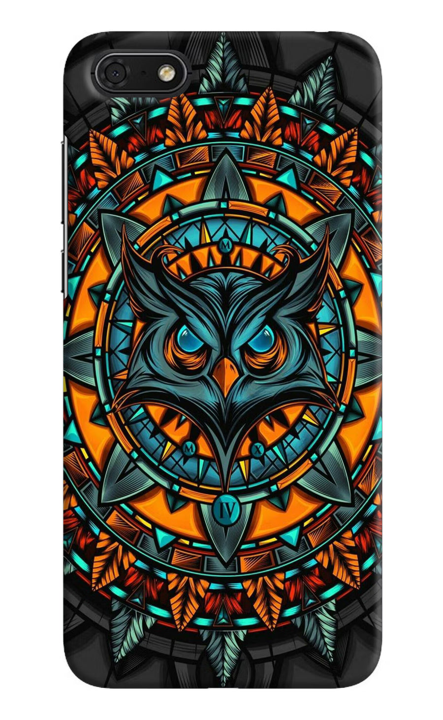 Angry Owl Art Honor 7S Back Cover, Hard case