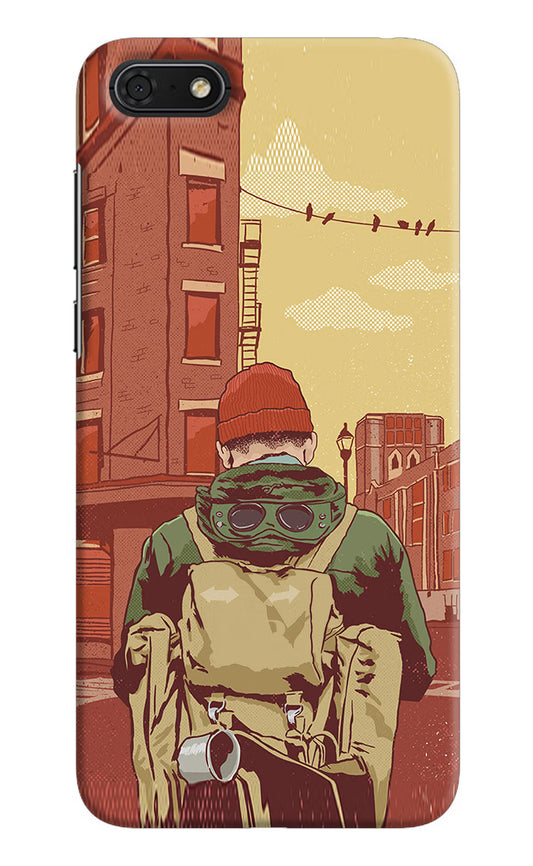 Adventurous Honor 7S Hard Case Back Cover by Casekaro