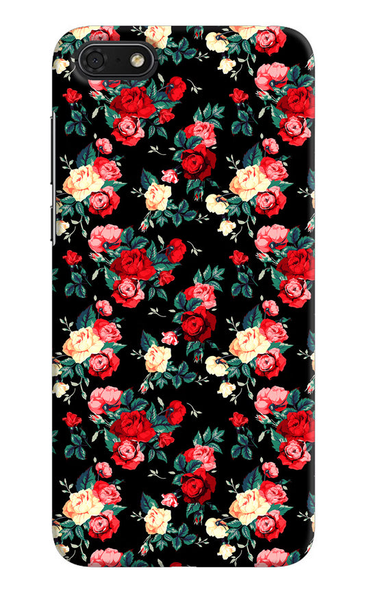 Rose Pattern Honor 7S Hard Case Back Cover by Casekaro