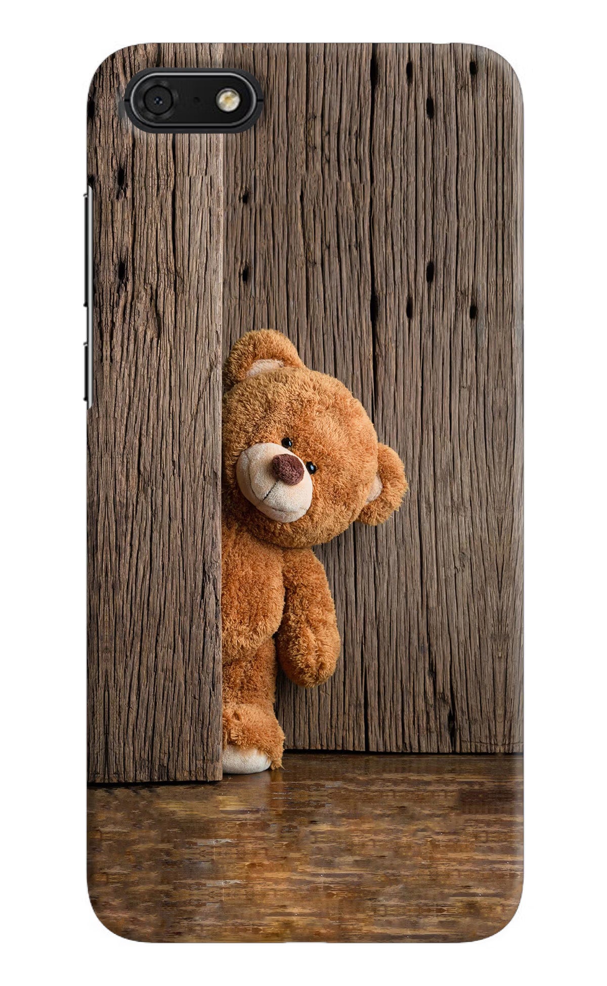 Teddy Wooden Honor 7S Hard Case Back Cover by Casekaro