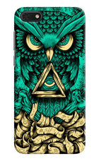 Green Owl Honor 7S Hard Case Back Cover by Casekaro