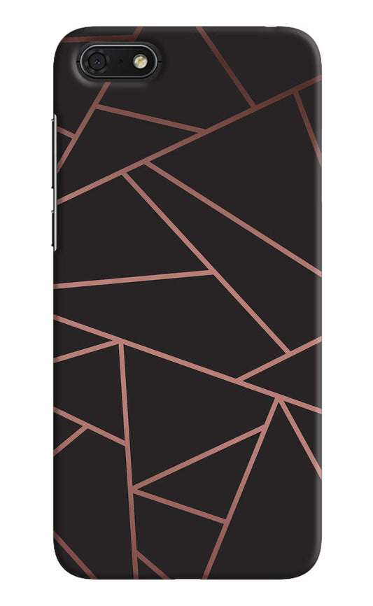 Geometric Pattern Honor 7S Hard Case Back Cover by Casekaro