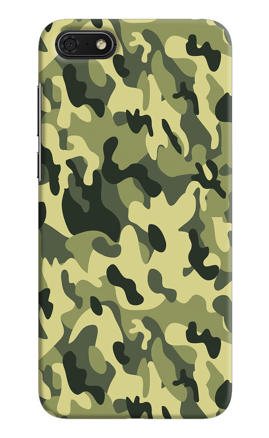 Camouflage Honor 7S Hard Case Back Cover by Casekaro